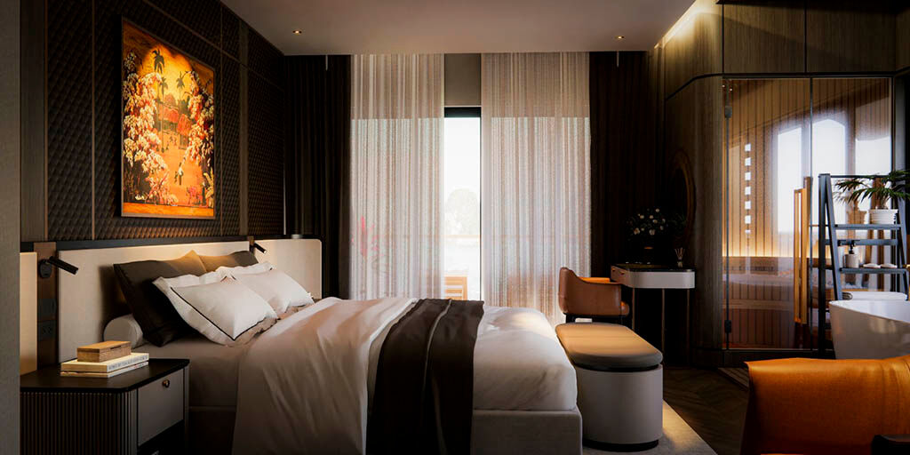 Retreat to elegance in your private sanctuar